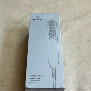 Aberlite EDC Beard & Hair Straightener - Black